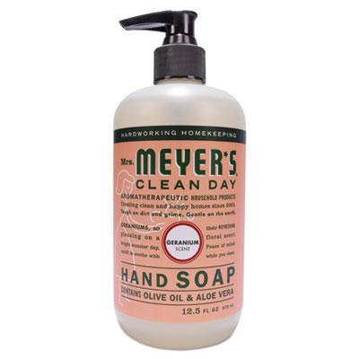 View larger image of Clean Day Liquid Hand Soap, Geranium, 12.5 oz, 6/Carton