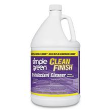 Clean Finish Disinfectant Cleaner, 1 gal Bottle, Herbal