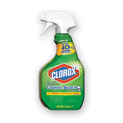 View larger image of Clean-Up Cleaner + Bleach, 32 oz Bottle, 9/Carton