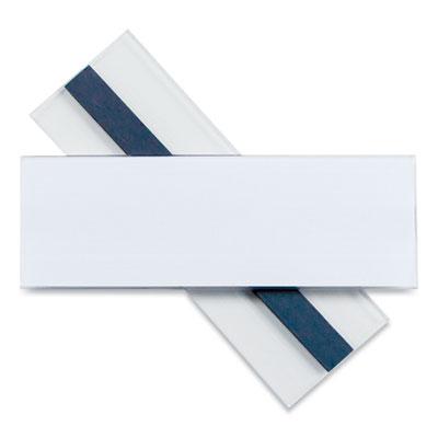 View larger image of Clear Magnetic Label Holders, Side Load, 6 x 2, 10/Pack