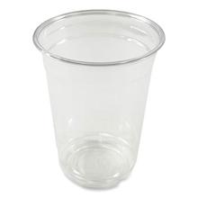 clear plastic cold cups, 10 oz, pet, 1,000/carton