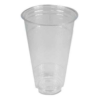View larger image of Clear Plastic Cold Cups, 24 oz, PET, 50 Cups/Sleeve, 12 Sleeves/Carton