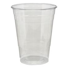 Clear Plastic PETE Cups, Cold, 16oz, 25/Sleeve, 20 Sleeves/Carton
