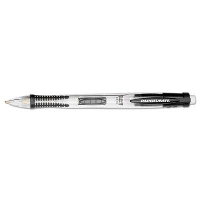 View larger image of Clear Point Mechanical Pencil, 0.5 mm, HB (#2), Black Lead, Black Barrel