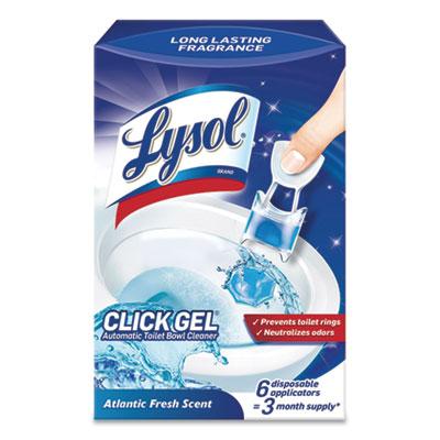 View larger image of Click Gel Automatic Toilet Bowl Cleaner, Ocean Fresh, 6/Box, 4 Boxes/Carton