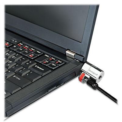 View larger image of ClickSafe Keyed Laptop Lock, 5ft Cable, Black