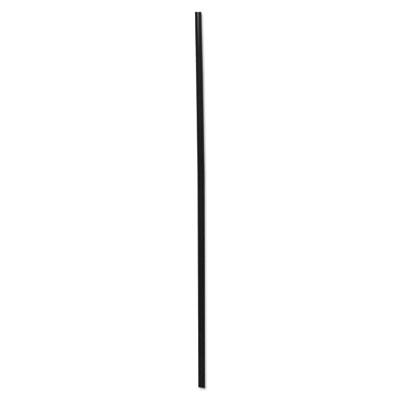 View larger image of Cocktail Straws, 8", Black, 5000/Carton