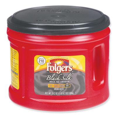 View larger image of Coffee, Black Silk, 24.2 oz Canister