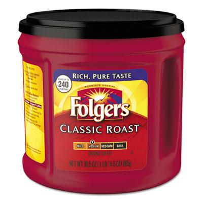 View larger image of Coffee, Classic Roast, Ground, 30.5 oz Canister