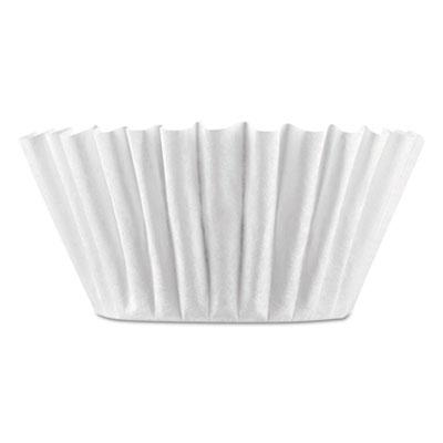 View larger image of Coffee Filters, 8 To 12 Cup Size, Flat Bottom, 100/pack, 12 Packs/carton