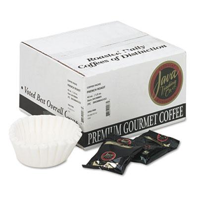 View larger image of Coffee Portion Packs, 1.5oz Packs, French Roast, 42/Carton