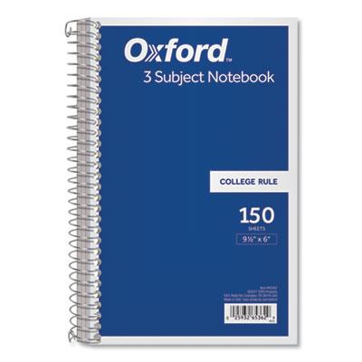 View larger image of Coil-Lock Wirebound Notebooks, 3-Subject, Medium/College Rule, Randomly Assorted Cover Color, (150) 9.5 x 6 Sheets