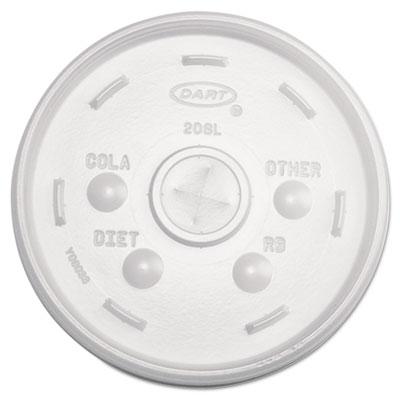 View larger image of Cold Cup Lids, Fits 8 to 32 oz Cups/Containers, Translucent, 100/Sleeve, 10 Sleeves/Carton
