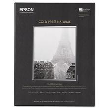 Cold Press Fine Art Paper, 19 mil, 8.5 x 11, Textured Matte Natural, 25/Pack