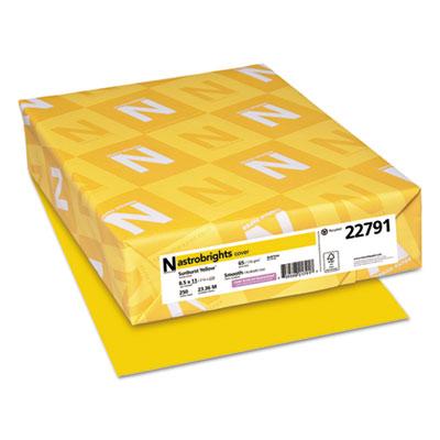 View larger image of Color Cardstock, 65 lb, 8.5 x 11, Sunburst Yellow, 250/Pack