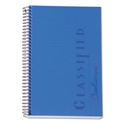 View larger image of Color Notebooks, 1-Subject, Narrow Rule, Indigo Blue Cover, (100) 8.5 x 5.5 White Sheets
