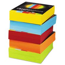 Color Paper - Five-Color Mixed Carton, 24lb, 8.5 x 11, Assorted, 500 Sheets/Ream, 5 Reams/Carton