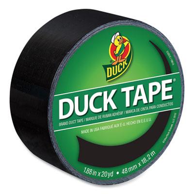 View larger image of Colored Duct Tape, 3" Core, 1.88" x 20 yds, Black
