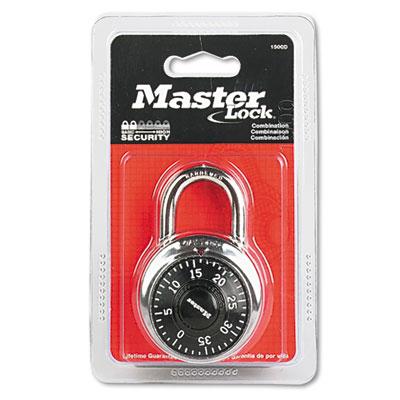 View larger image of Combination Lock, Stainless Steel, 1.87" Wide, Silver