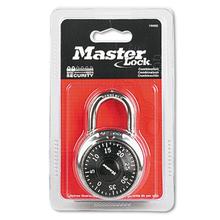 Combination Lock, Stainless Steel, 1.87" Wide, Silver