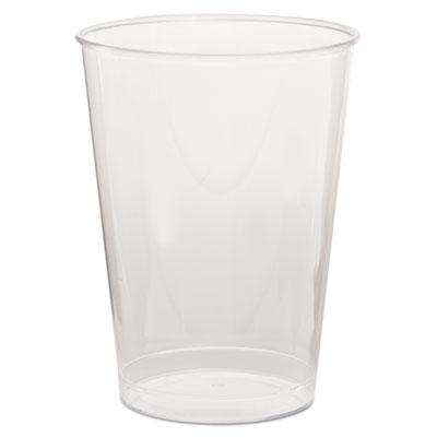 View larger image of Comet Plastic Tumbler, 7 oz., Clear, Tall, 25/Pack
