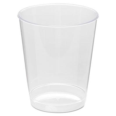 View larger image of Comet Plastic Tumbler, 8 oz., Clear, Tall, 25/Pack