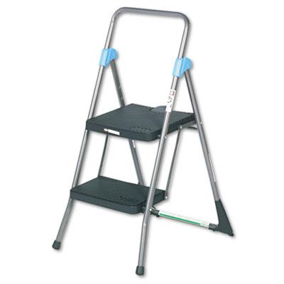 View larger image of Commercial 2-Step Folding Stool, 300 lb Capacity, 20.5 x 24.75 x 39.5, Gray