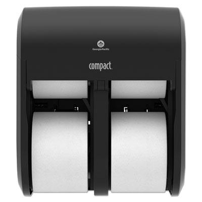 View larger image of Compact Quad Vertical 4-Roll Coreless Dispenser, 11.75 x 6.9 x 13.25, Black