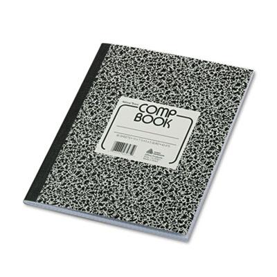 View larger image of Composition Book, Quadrille Rule (5 sq/in), Black Marble Cover, (80) 10 x 7.88 Sheets