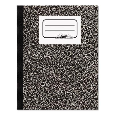 View larger image of Composition Book, Wide/Legal Rule, Black Marble Cover, (80) 10 x 7.88 Sheets
