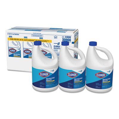 View larger image of Concentrated Germicidal Bleach, Regular, 121oz Bottle, 3/Carton