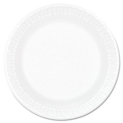 View larger image of Concorde Foam Plate, 6" dia, White, 1,000/Carton