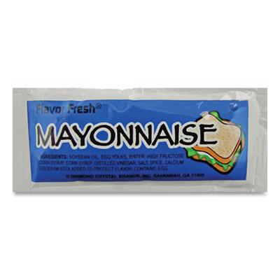 View larger image of Condiment Packets, Mayonnaise, 0.32 oz Packet, 200/Carton