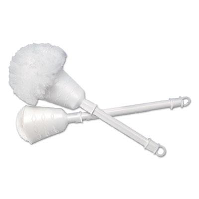 View larger image of Cone Bowl Mop, 10" Handle, 2" Mop Head, White, 25/Carton