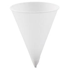 Cone Water Cups, ProPlanet Seal, Cold, Paper, 4.25 oz, Rolled Rim, White, 200/Bag, 25 Bags/Carton