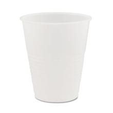 High-Impact Polystyrene Squat Cold Cups, 12 oz, Translucent, 50/Pack