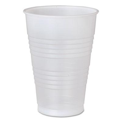 View larger image of High-Impact Polystyrene Cold Cups, 16 oz, Translucent, 50/Pack