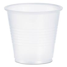 High-Impact Polystyrene Cold Cups, 3.5 oz, Translucent, 100/Pack