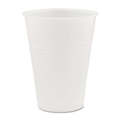 View larger image of High-Impact Polystyrene Cold Cups, 9 oz, Translucent, 100 Cups/Sleeve, 25 Sleeves/Carton
