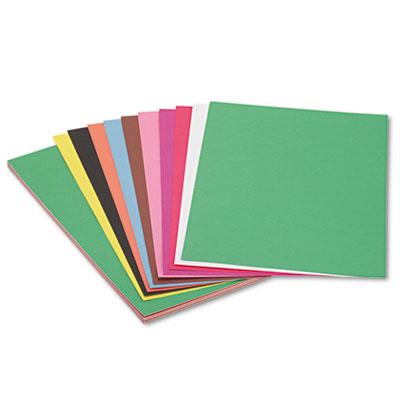 View larger image of SunWorks Construction Paper, 50 lb Text Weight, 12 x 18, Assorted, 50/Pack