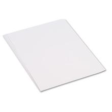 Construction Paper, 58lb, 18 x 24, Bright White, 50/Pack
