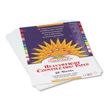 Construction Paper, 58lb, 9 x 12, Bright White, 50/Pack