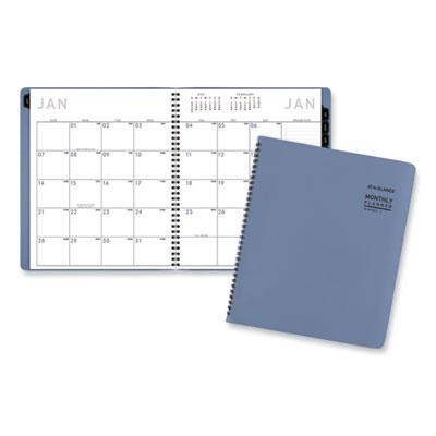 View larger image of Contemporary Monthly Planner, 11.38 x 9.63, Blue Cover, 12-Month (Jan to Dec): 2024