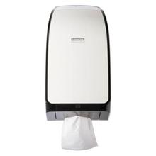 Hygienic Bathroom Tissue Dispenser, 7.38 x 6.38 x 13.75, White