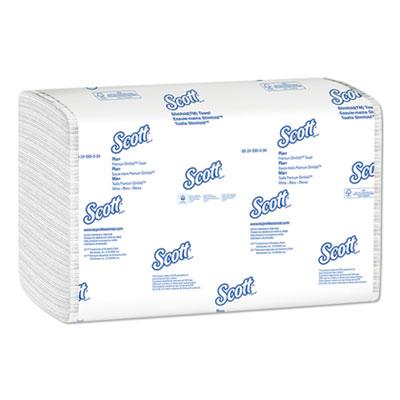 View larger image of Slimfold Towels, 1-Ply, 7.5 x 11.6, White, 90/Pack, 24 Packs/Carton