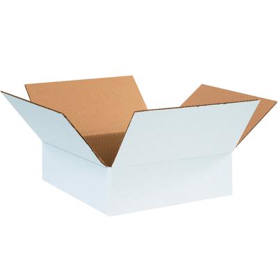 View larger image of 12 x 12 x 4" White Corrugated Boxes