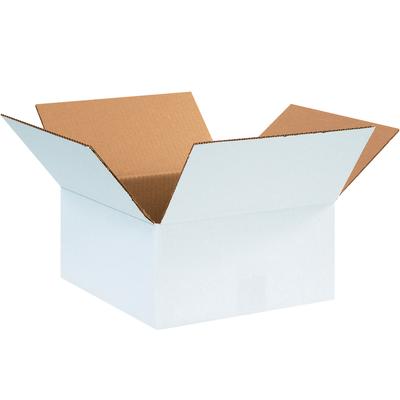 View larger image of 12 x 12 x 6" White Corrugated Boxes