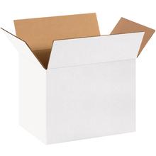 14 x 10 x 10" White Corrugated Boxes