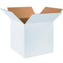 18 x 18 x 18" White Corrugated Boxes