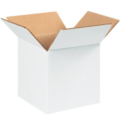 View larger image of 5 x 5 x 5" White Corrugated Boxes